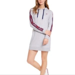 Tommy Hilfiger Grey Sport Logo Hoodie Dress
